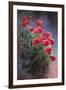 Vibrant Poppies-li bo-Framed Art Print