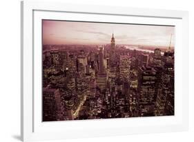 Vibrant Skyline-James Leynse-Framed Giclee Print