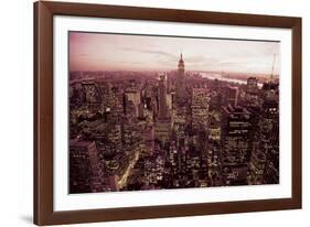 Vibrant Skyline-James Leynse-Framed Giclee Print