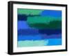 Vibrant Smears-Marcus Prime-Framed Art Print