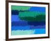 Vibrant Smears-Marcus Prime-Framed Art Print