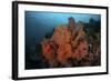 Vibrant Soft Corals Thrive on a Deep Reef in Indonesia-Stocktrek Images-Framed Photographic Print