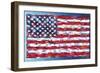 Vibrant Stars and Stripes-Carolee Vitaletti-Framed Art Print