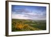 Vibrant Sunrise over Countryside Landscape-Veneratio-Framed Photographic Print