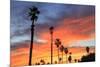 Vibrant sunset, Pacific Beach, San Diego, California, USA-Stuart Westmorland-Mounted Photographic Print