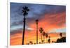 Vibrant sunset, Pacific Beach, San Diego, California, USA-Stuart Westmorland-Framed Photographic Print