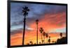 Vibrant sunset, Pacific Beach, San Diego, California, USA-Stuart Westmorland-Framed Photographic Print