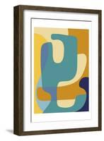 Vibrant Theory 1-Marcus Prime-Framed Art Print