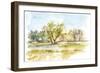 Vibrant Watercolor I-Ethan Harper-Framed Art Print