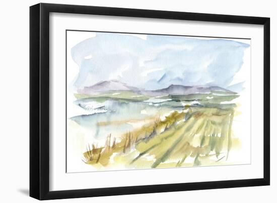 Vibrant Watercolor III-Ethan Harper-Framed Art Print