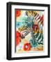 Vibrant Zebra-Patricia Pinto-Framed Art Print