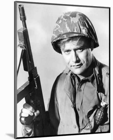 Vic Morrow, Combat! (1962)-null-Mounted Photo