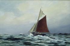 Passing Squall on the Medway-Vic Trevett-Giclee Print