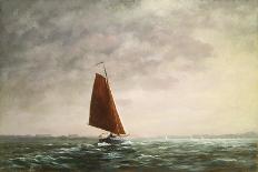 Passing Squall on the Medway-Vic Trevett-Giclee Print