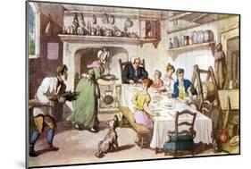 Vicar of Wakefield by Oliver Goldsmith-Thomas Rowlandson-Mounted Giclee Print