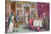 Vicar of Wakefield by Oliver Goldsmith-Thomas Rowlandson-Stretched Canvas