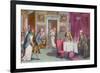 Vicar of Wakefield by Oliver Goldsmith-Thomas Rowlandson-Framed Giclee Print