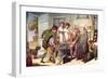 Vicar of Wakefield by Oliver Goldsmith-Thomas Rowlandson-Framed Giclee Print