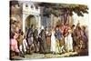 Vicar of Wakefield by Oliver Goldsmith-Thomas Rowlandson-Stretched Canvas