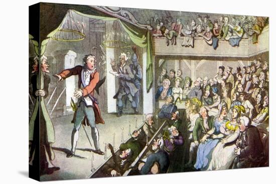 Vicar of Wakefield by Oliver Goldsmith-Thomas Rowlandson-Stretched Canvas