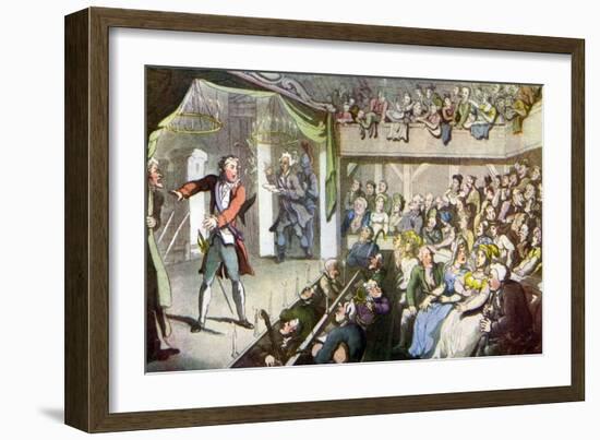 Vicar of Wakefield by Oliver Goldsmith-Thomas Rowlandson-Framed Giclee Print