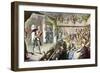 Vicar of Wakefield by Oliver Goldsmith-Thomas Rowlandson-Framed Giclee Print