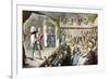 Vicar of Wakefield by Oliver Goldsmith-Thomas Rowlandson-Framed Giclee Print