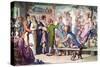 Vicar of Wakefield by Oliver Goldsmith-Thomas Rowlandson-Stretched Canvas