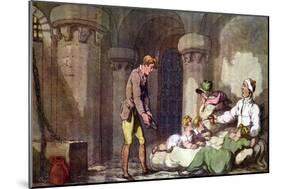 Vicar of Wakefield by Oliver Goldsmith-Thomas Rowlandson-Mounted Giclee Print