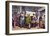 Vicar of Wakefield by Oliver Goldsmith-Thomas Rowlandson-Framed Giclee Print