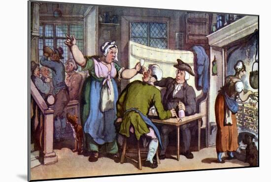 Vicar of Wakefield by Oliver Goldsmith-Thomas Rowlandson-Mounted Giclee Print