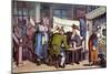 Vicar of Wakefield by Oliver Goldsmith-Thomas Rowlandson-Mounted Giclee Print