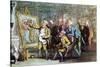 Vicar of Wakefield by Oliver Goldsmith-Thomas Rowlandson-Stretched Canvas