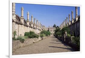 Vicar's Close, Wells, Somerset, England, United Kingdom-Julia Bayne-Framed Photographic Print