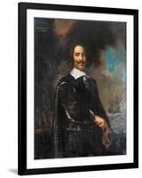 Vice Admiral de Ruyter, 1656-Karel van III Mander-Framed Premium Giclee Print