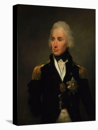 Vice-Admiral Horatio Nelson, 1St Viscount Nelson (1758-1805), 1798 (Oil on Canvas)-Lemuel Francis Abbott-Stretched Canvas