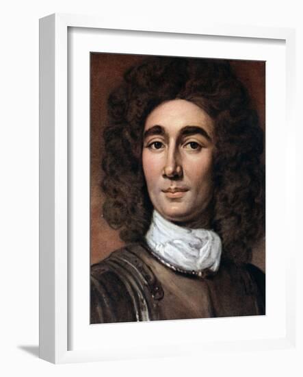 Vice Admiral John Benbow, English Admiral-Godfrey Kneller-Framed Giclee Print