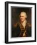 Vice-Admiral Lord Alan Gardner (1742-1809), Late 18Th to Early 19Th Century (Oil on Canvas)-William Beechey-Framed Giclee Print