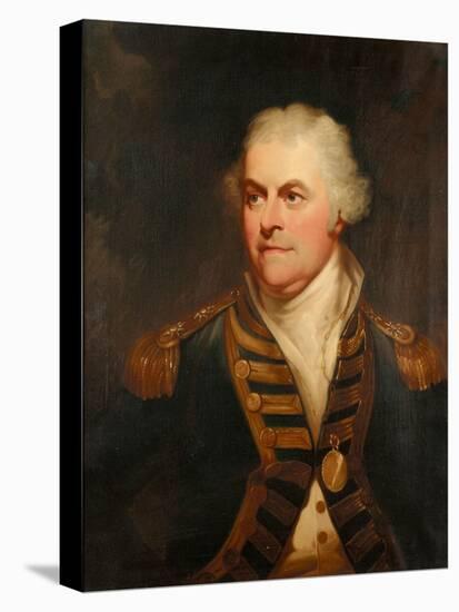 Vice-Admiral Lord Alan Gardner (1742-1809), Late 18Th to Early 19Th Century (Oil on Canvas)-William Beechey-Stretched Canvas