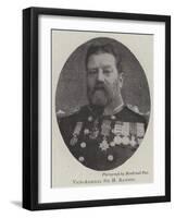 Vice-Admiral Sir H Rawson-null-Framed Giclee Print