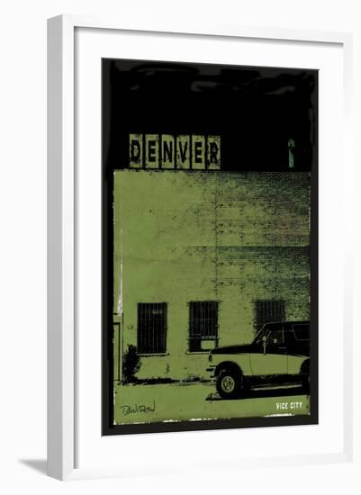 Vice City - Denver Green-Pascal Normand-Framed Art Print