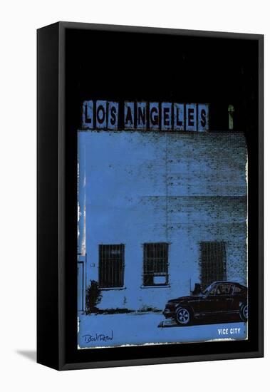 Vice City - Los Angeles-Pascal Normand-Framed Stretched Canvas