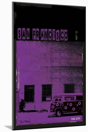Vice City - San Francisco-Pascal Normand-Mounted Art Print