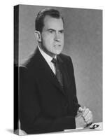 Vice-President Richard M. Nixon Campaigning for President-null-Stretched Canvas