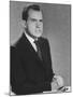 Vice-President Richard M. Nixon Campaigning for President-null-Mounted Photographic Print