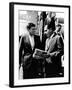 Vice-President Richard Nixon and Senator John Kennedy at Chicago's Midway Airport-null-Framed Photo