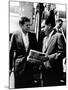 Vice-President Richard Nixon and Senator John Kennedy at Chicago's Midway Airport-null-Mounted Photo