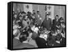Vice President Richard Nixon with Reporters on Nov-null-Framed Stretched Canvas