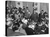 Vice President Richard Nixon with Reporters on Nov-null-Stretched Canvas