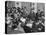 Vice President Richard Nixon with Reporters on Nov-null-Stretched Canvas